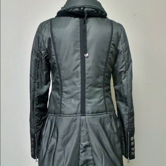 Marithe Francois Girbaud gray puffer jacket, 42 - Picture 5 of 8